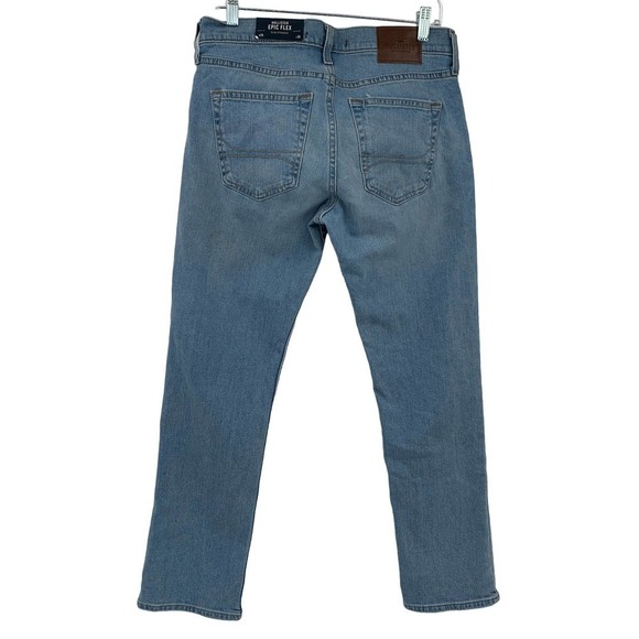 Hollister Epic Flex Slim Strait Men’s 29Wx30L Mediym Wash NWT - Picture 3 of 11